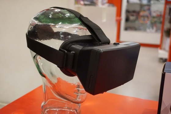 Lentes de realidade virtual.